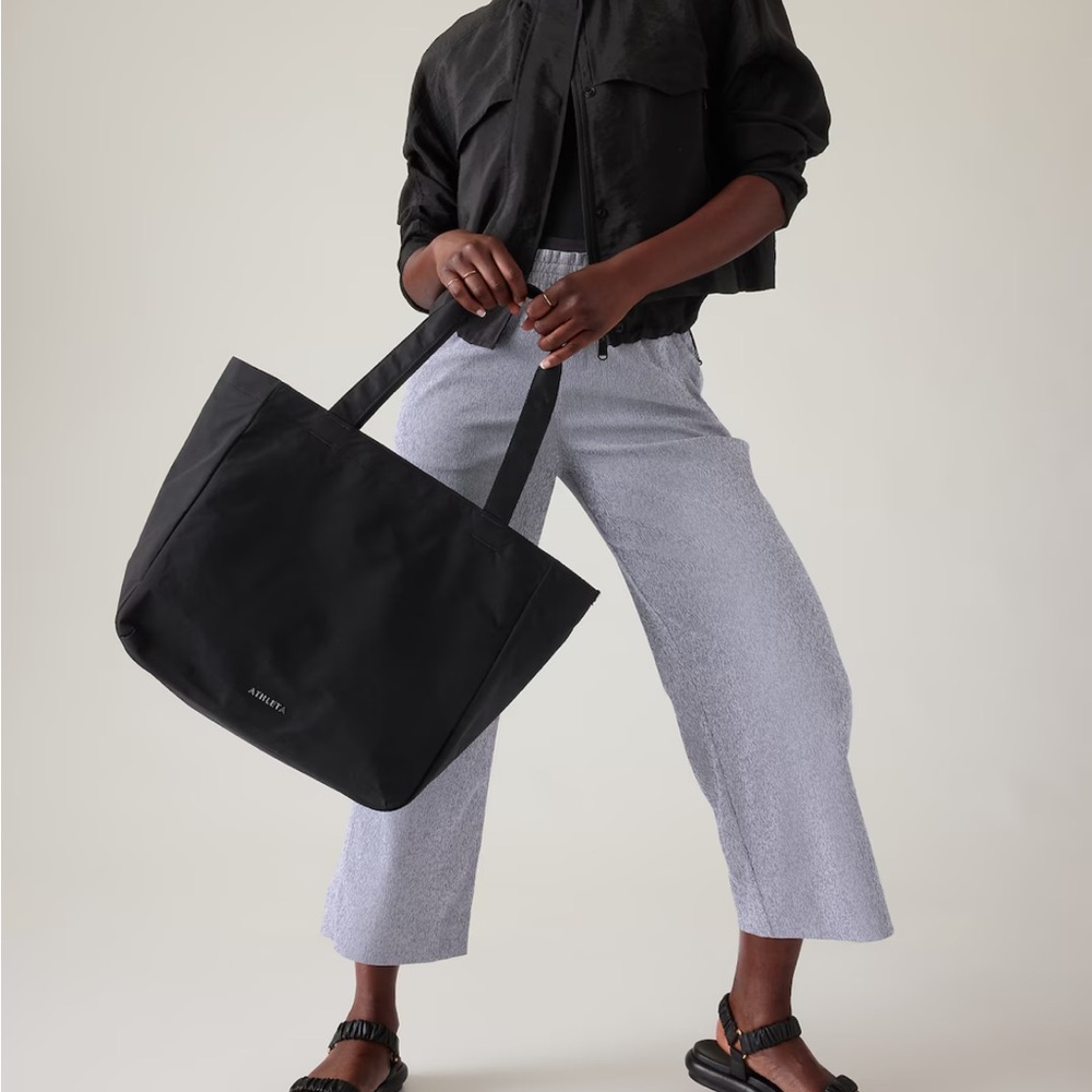 Athleta Black Tote Bag